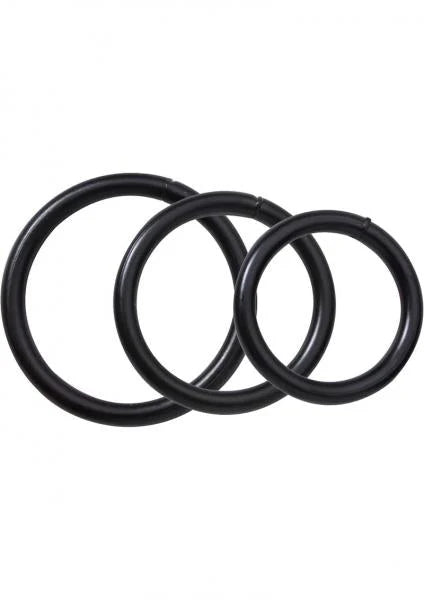 Black Steel O-Ring Set