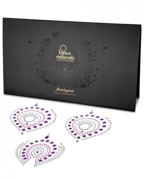 Flamboyant Skin Body Jewelry Pink Purple