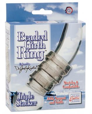 Dr joel beaded girth ring - triple stacker
