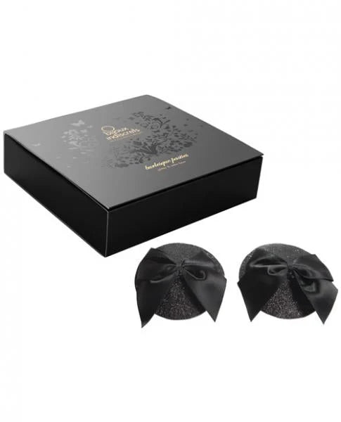 Burlesque Pasties Bows Black