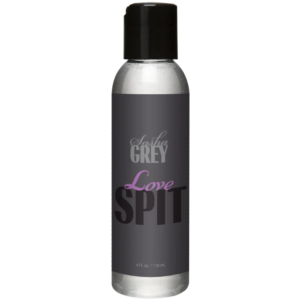 Sasha Love Spit Water Based Lubricant 4oz Bulk