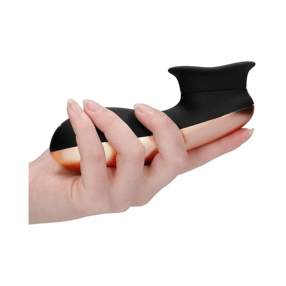 Elegance Dreamy Oral Clitoral Stimulator - Black