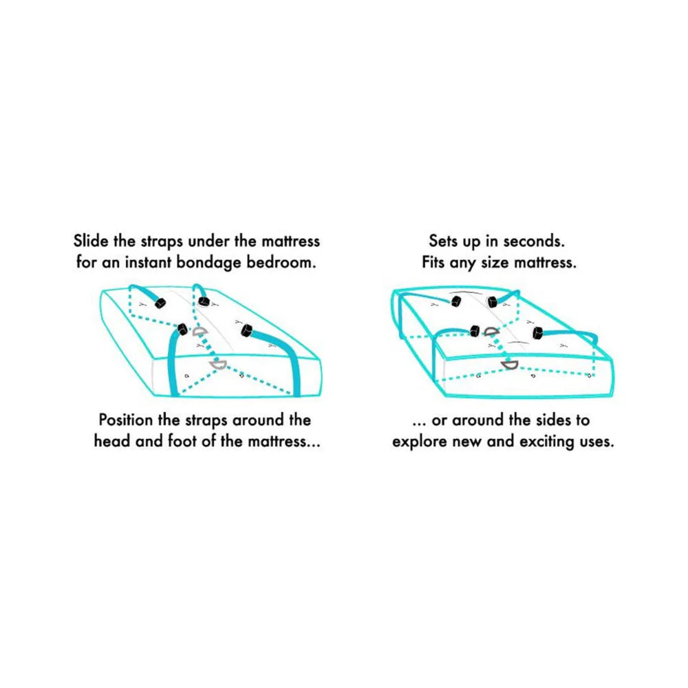 Under The Bed Restraint System Black