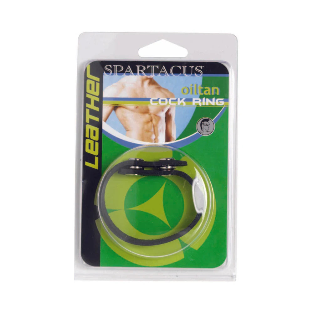 Original Oiltan Cock Ring Leather Black