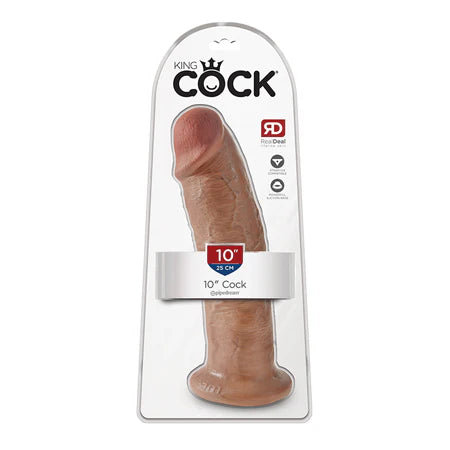 King Cock 10 Cock - Tan