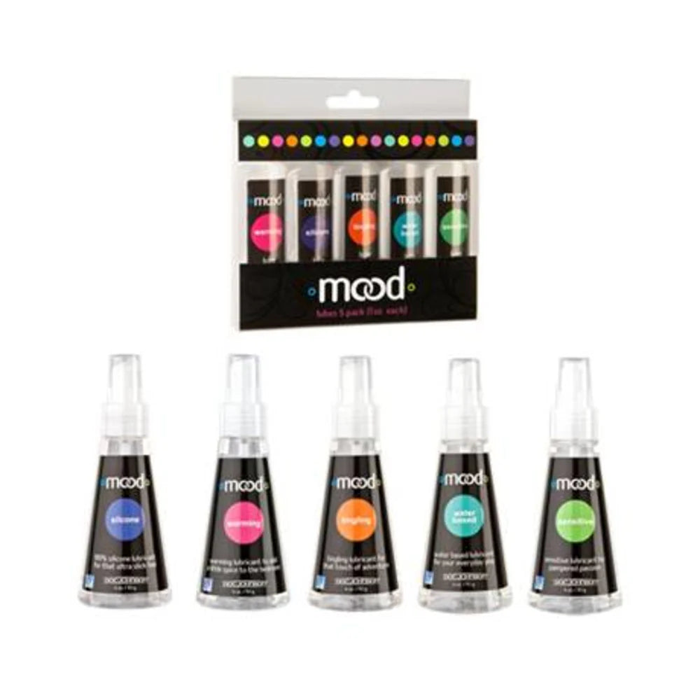 Mood Lube 5 Pack 1 ounce Bottles