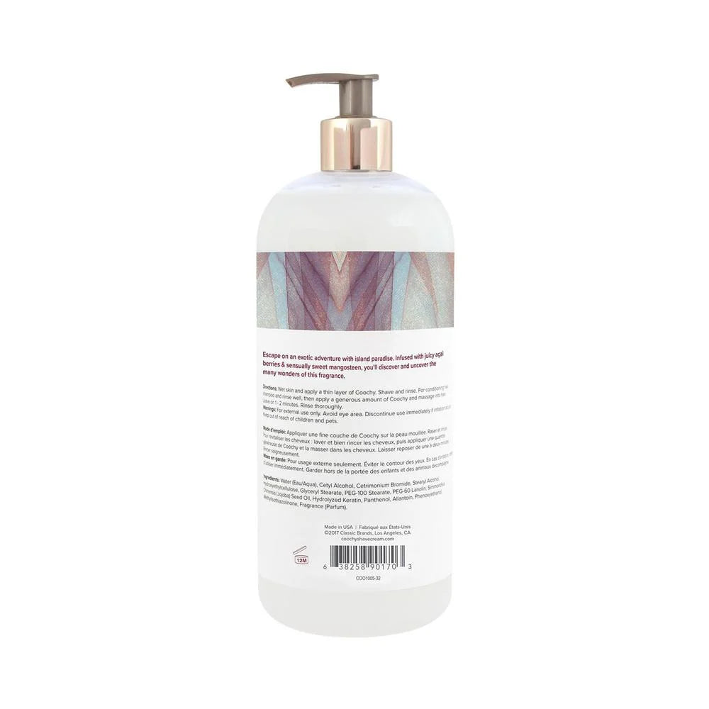 Coochy Shave Cream Island Paradise 32 oz