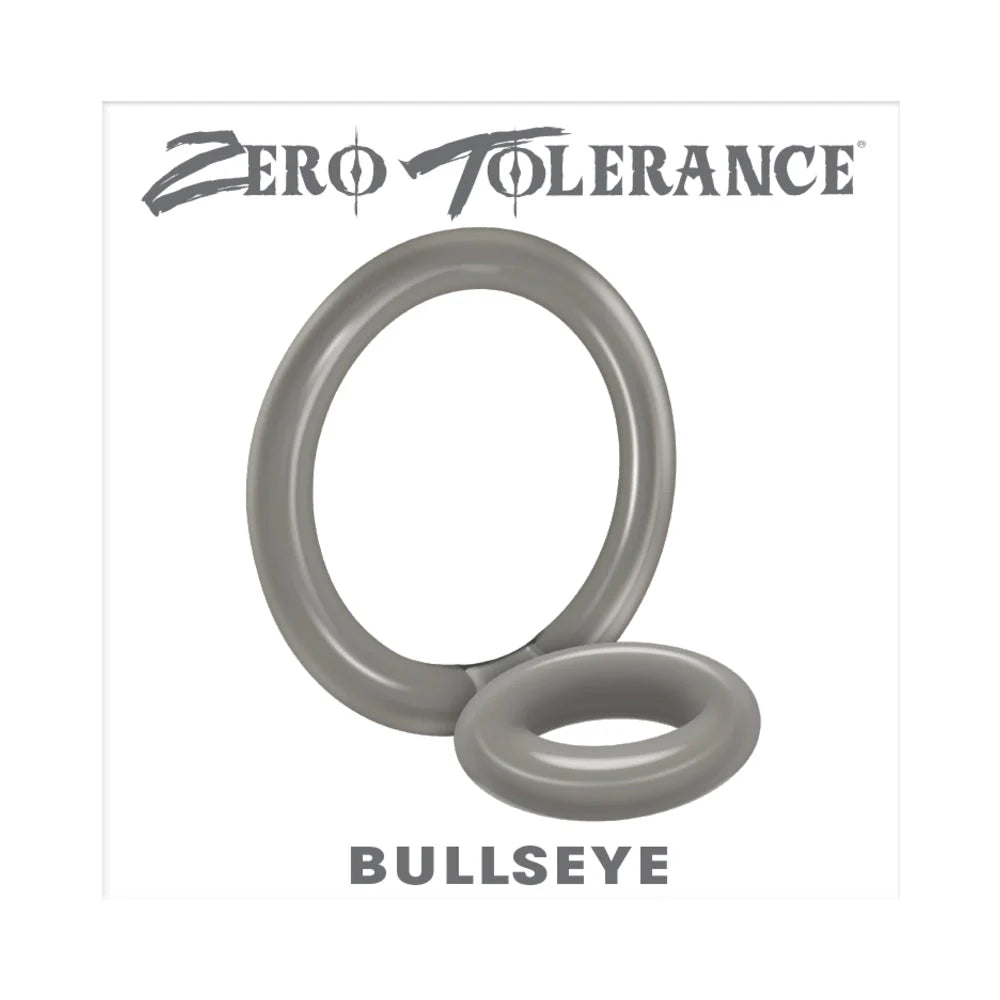 Bullseye Cock Ring Double Ring Smoke