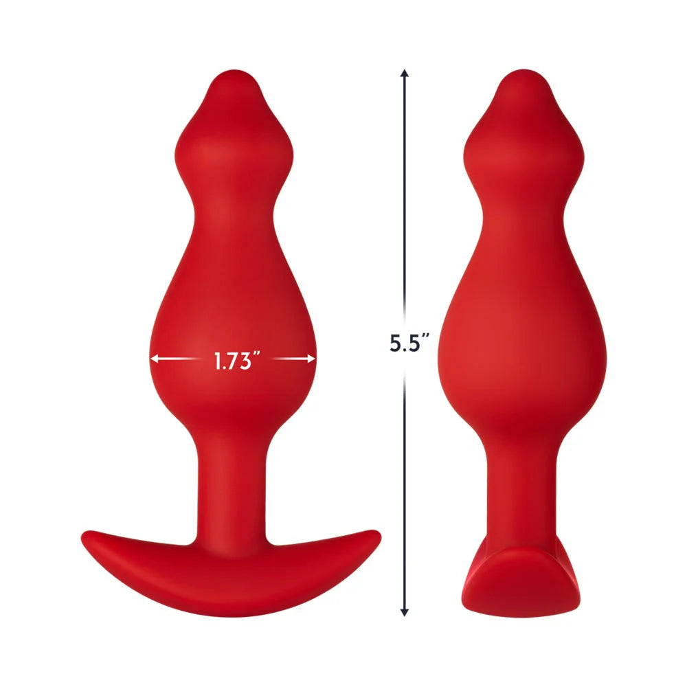 Forto F-78: Pointee 100% Silicone Plug Large