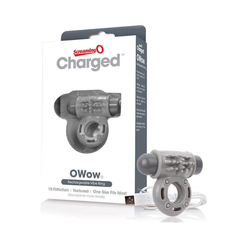 Screaming O Charged Owow Vooom Vibrating Cock Ring