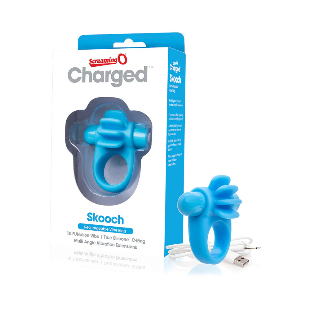 Screaming O Charged Skooch Vibrating Cock Ring