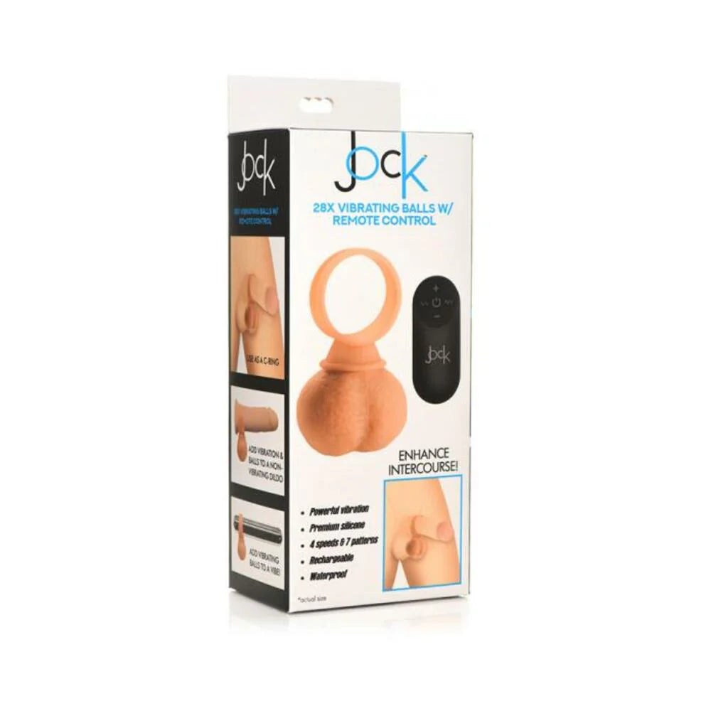 Jock 28x Vibrating Silicone Balls Large