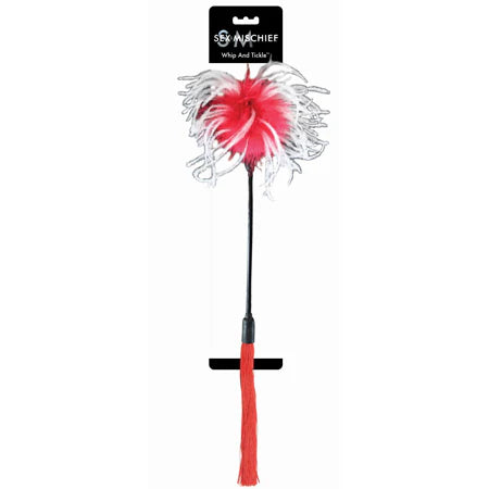 Sandm Whip and Tickle Red/white