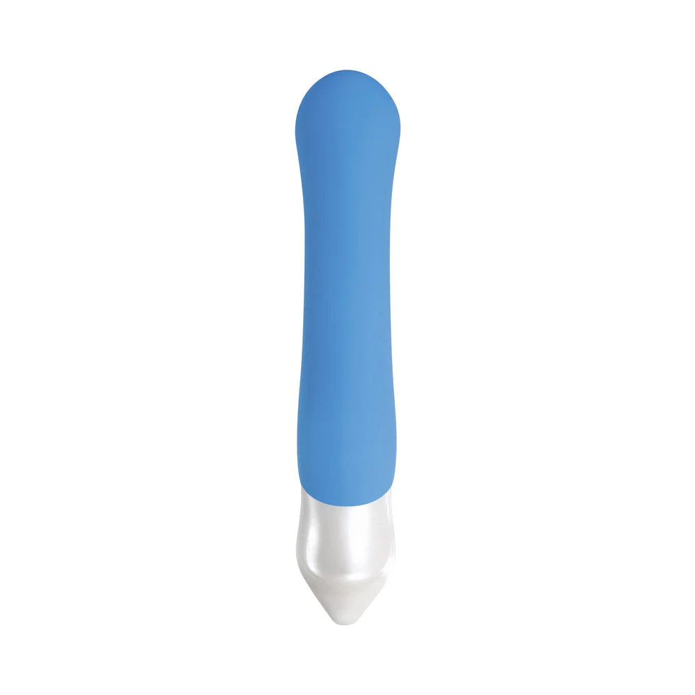 Tempest G Silicone Rechargeable G-Spot Vibrator Blue