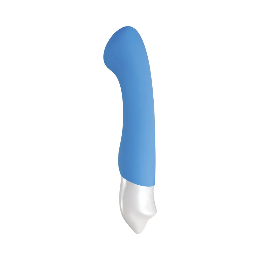 Tempest G Silicone Rechargeable G-Spot Vibrator Blue