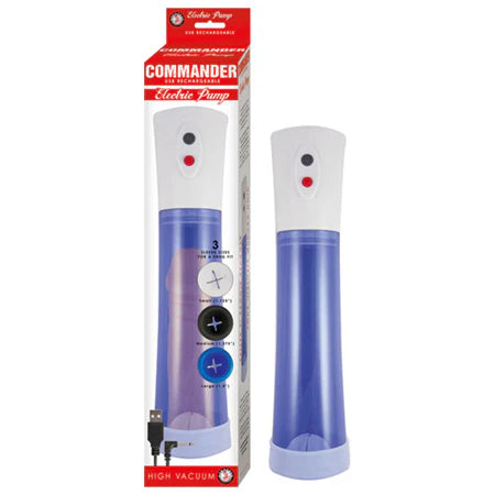 Commander Electric Pump - Blue