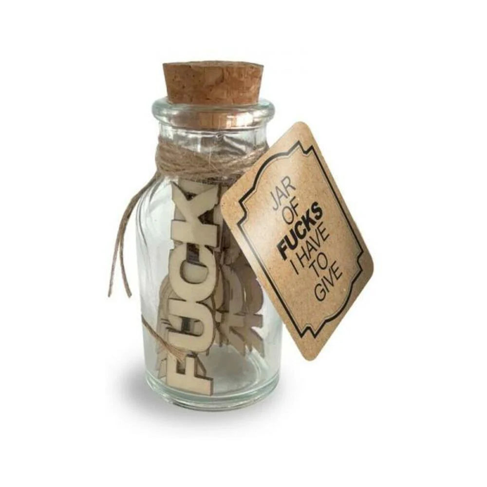 Jar Of Fucks I Have To Give