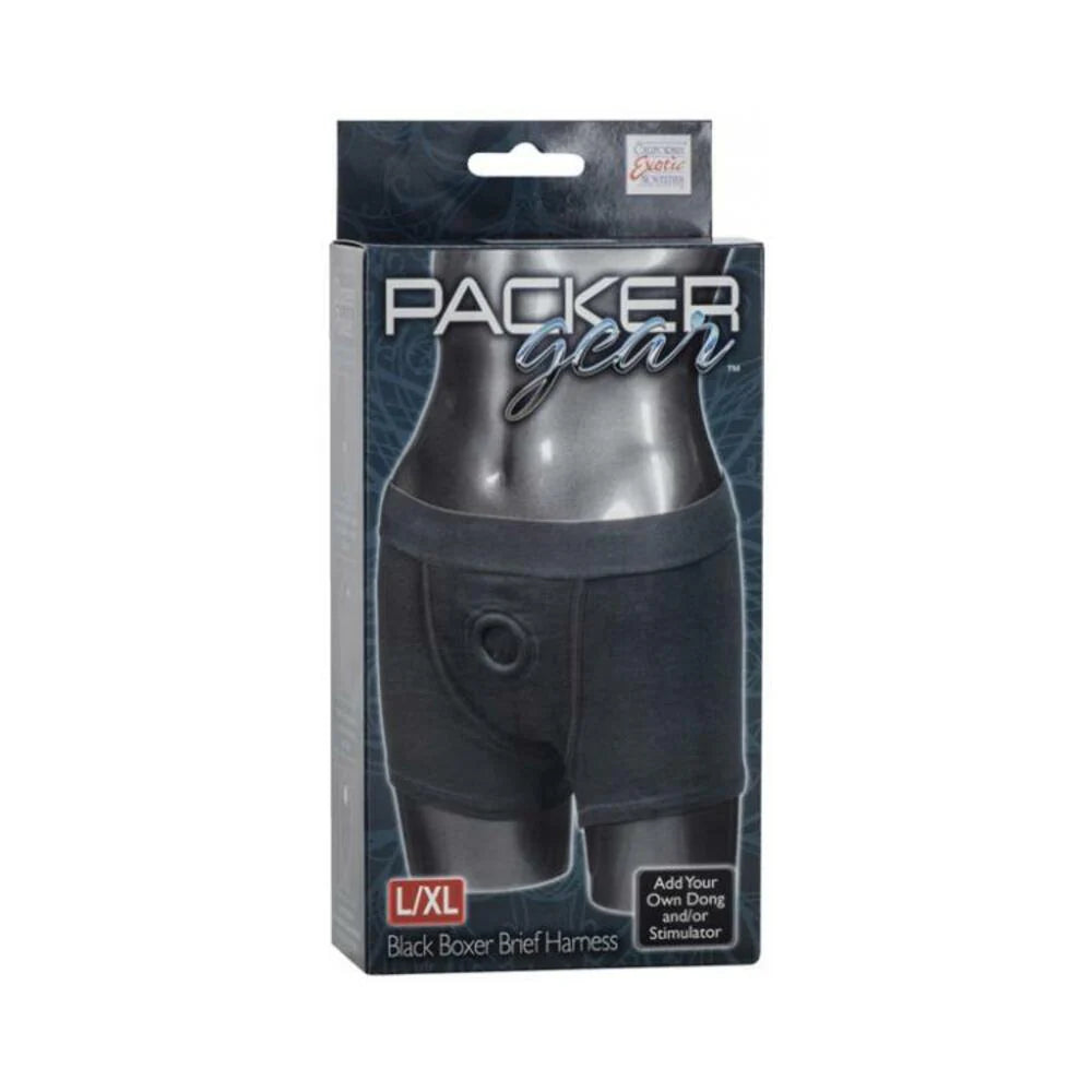 Packer Gear Black Boxer Harness L/XL
