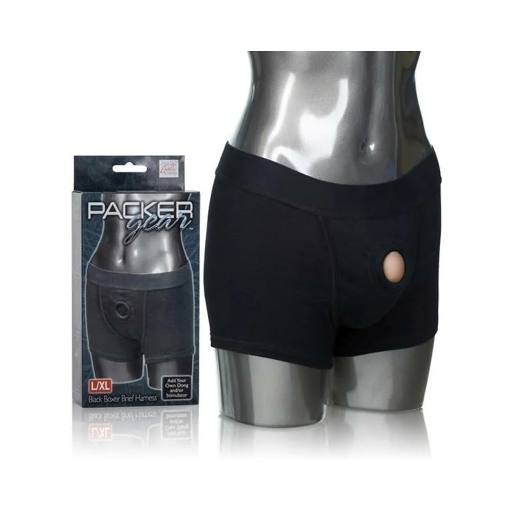 Packer Gear Black Boxer Harness L/XL