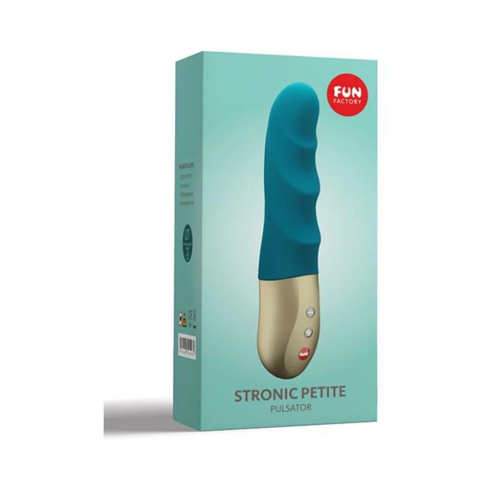 Fun Factory Stronic Petite Back & Forth Surf Wavy - Deep Sea Blue