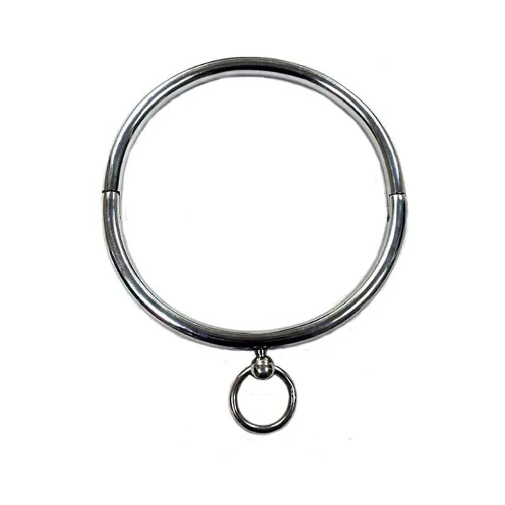 Rouge Stainless Steel Ring Collar Silver