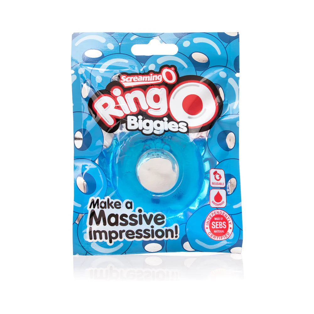 Ringo Biggies Blue Thick Cock Ring