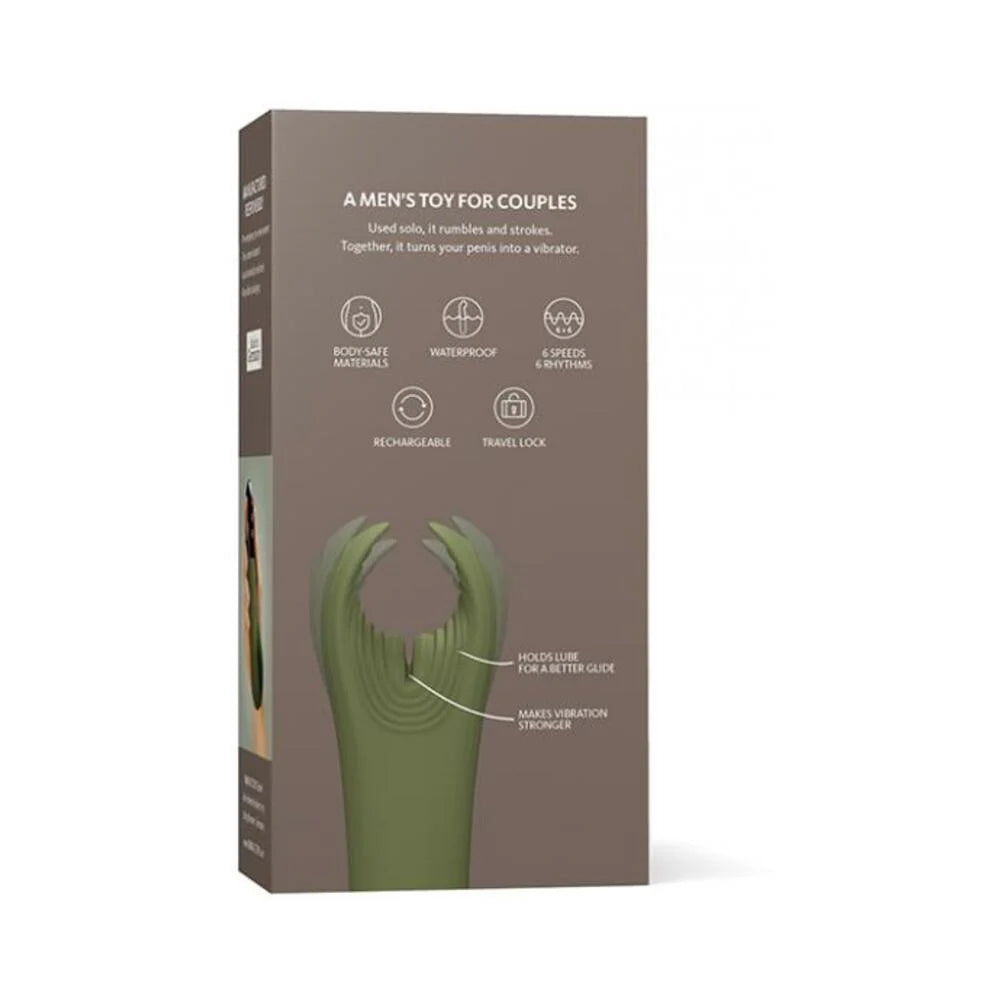 Fun Factory Manta Man Tool Moss Green