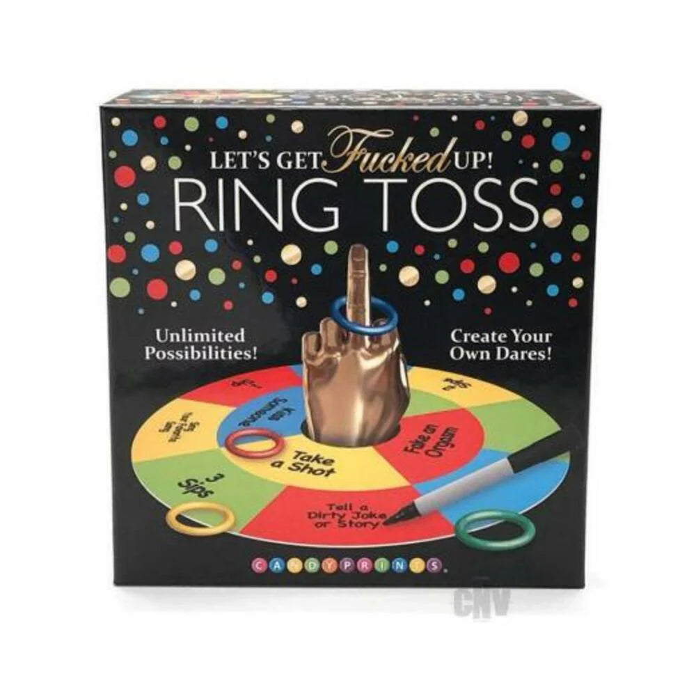 Let's Get Fucked Up Ring Toss Game