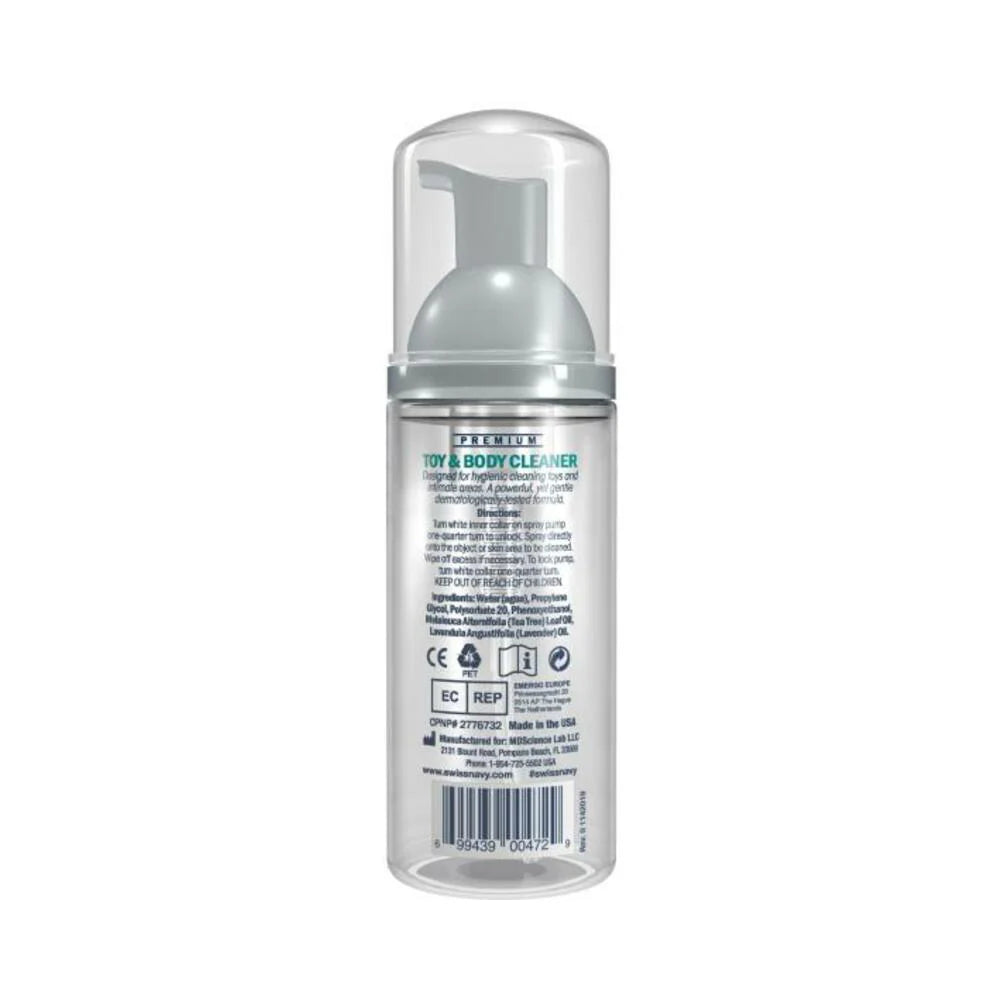 Swiss Navy Toy & Body Cleaner Foaming 1.6 Oz