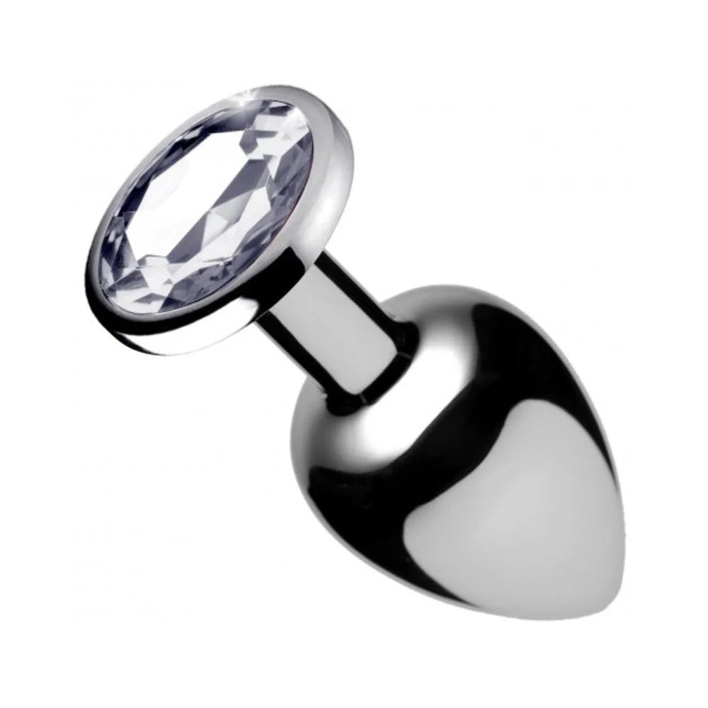 Booty Sparks Clear Gem - Medium Anal Plug