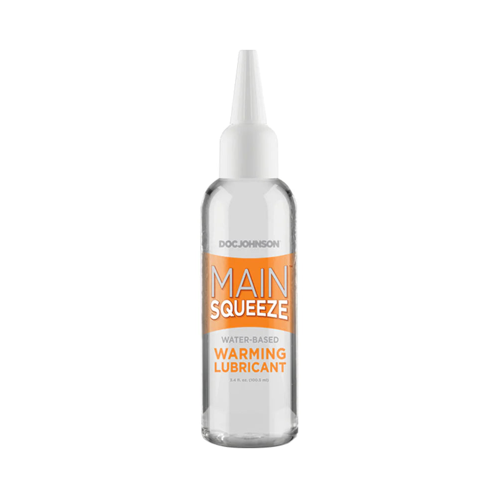 Main Squeeze Warming Water Based Lubricant 3.4oz