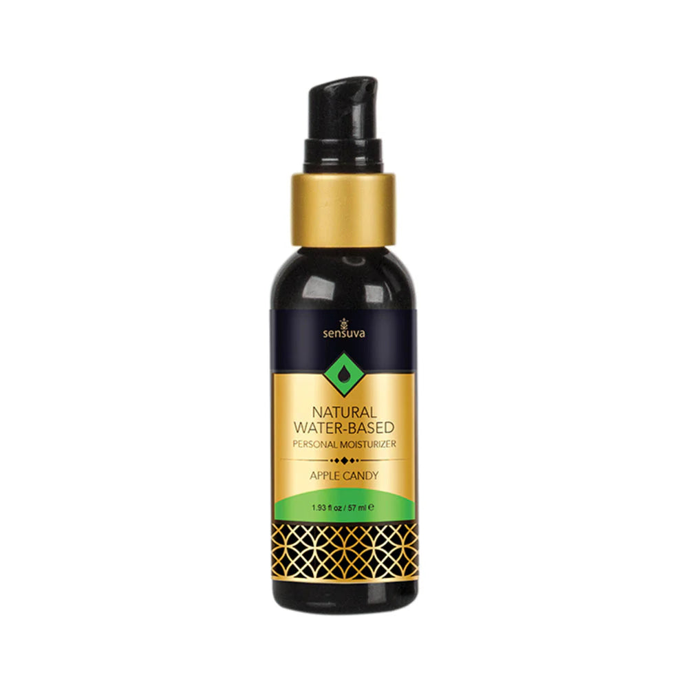 Sensuva Natural Water-based Personal Moisturizer - Apple Candy 2 Fl. Oz. Bottle