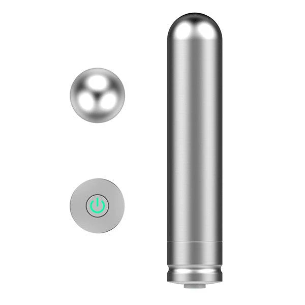 Nexus Ferro Stainless Steel Rechargeable Waterproof 6 Speed Bullet