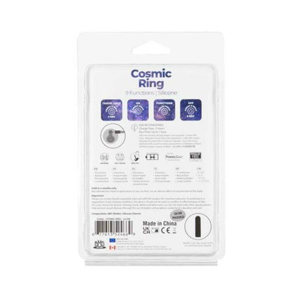 Powerbullet Cosmic Ring Gitd Blue