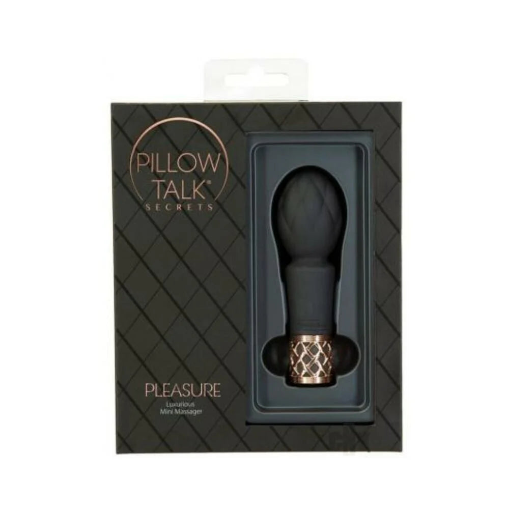 Pillow Talk Secrets Pleasure Wand Blk