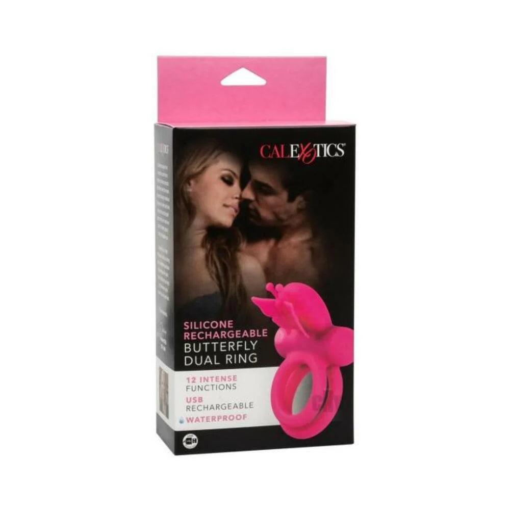 Silicone Recharge Dual Butterfly Ring