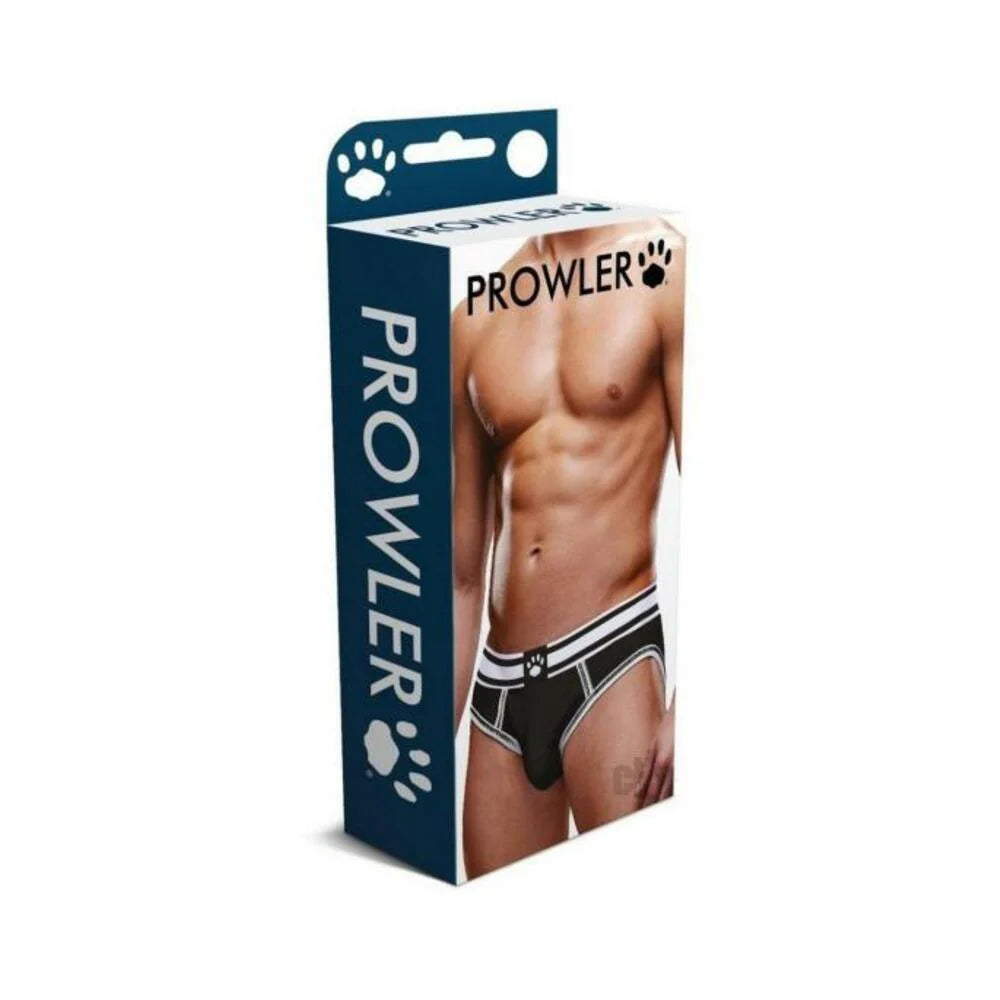Prowler Black/white Open Brief Xxl