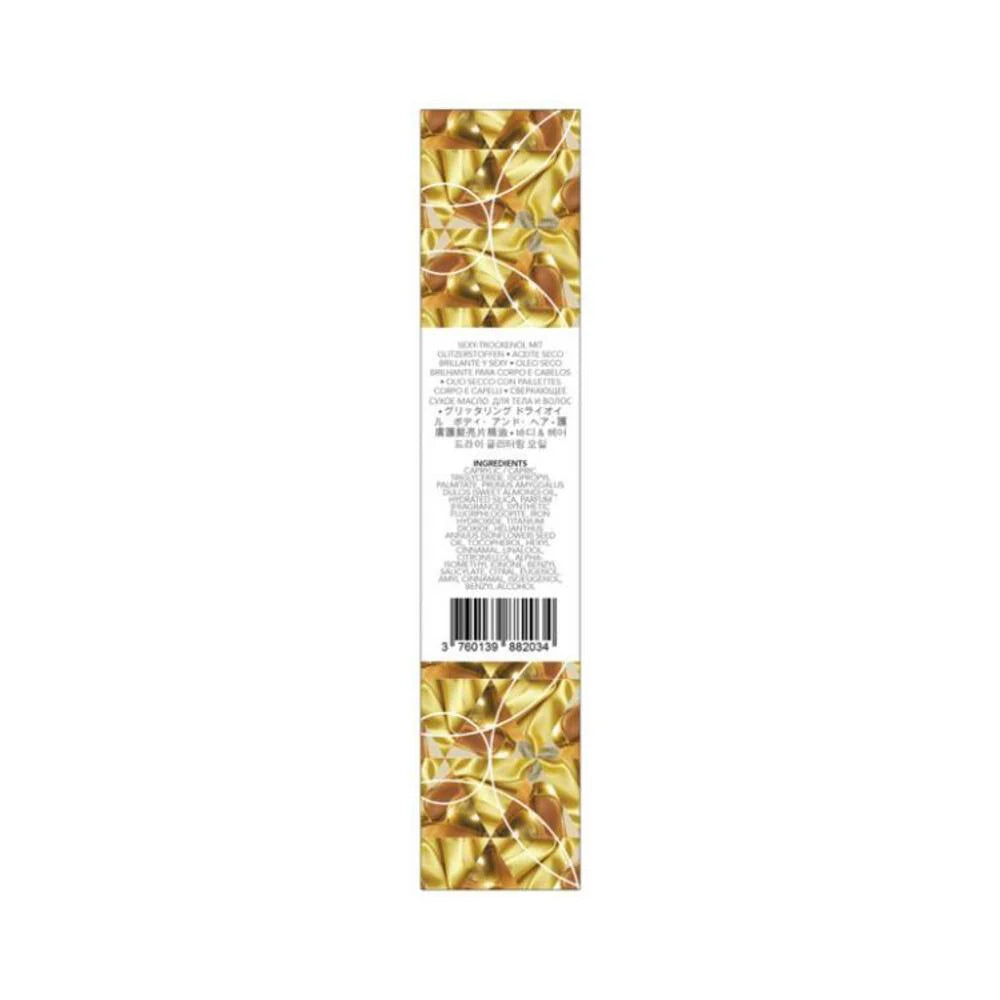Exsens Of Paris Beauty Glam Oil With Glitter 1.7oz