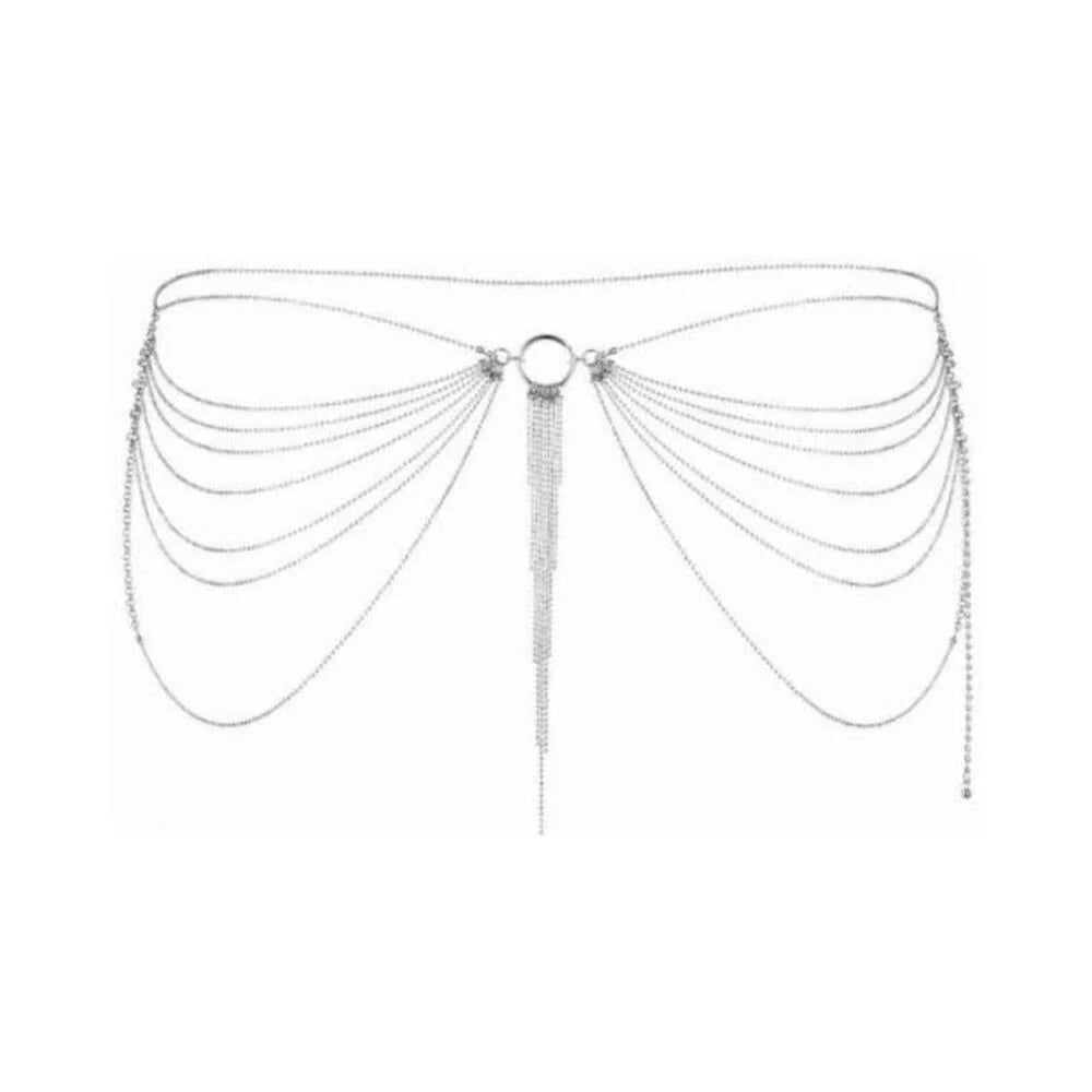 Bijoux Indiscrets Magnifique Chain Waist Jewelry Silver