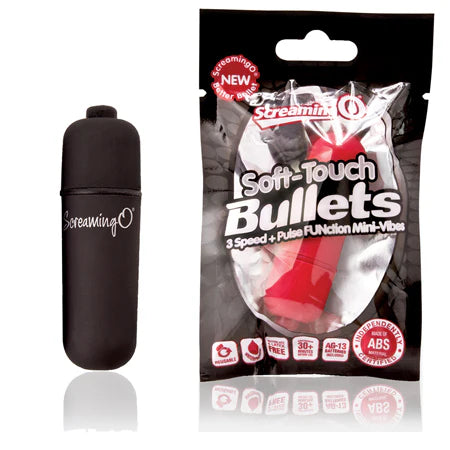 Soft-Touch Vooom! Bullets - Black