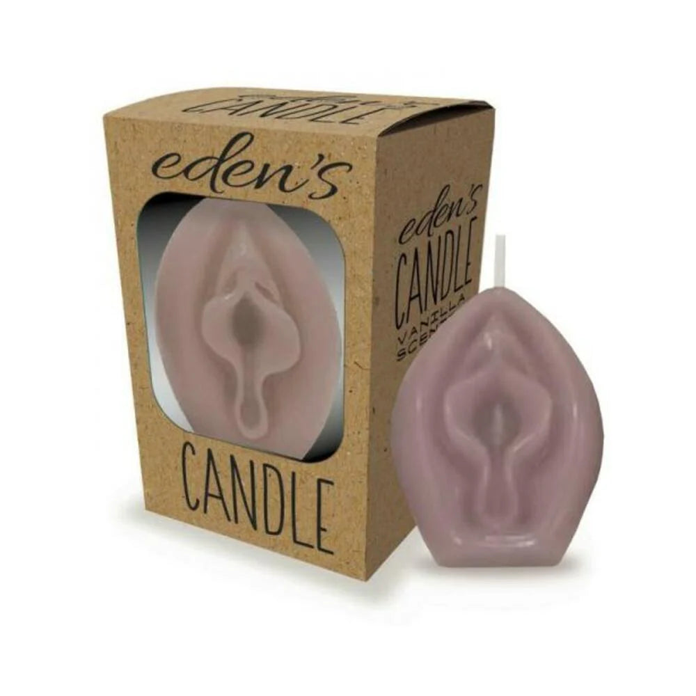 Eden's Vagina Candle Taupe