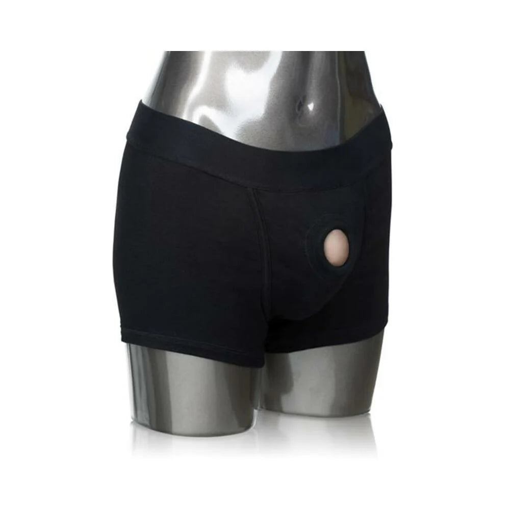 Packer Gear Black Boxer Harness M/L