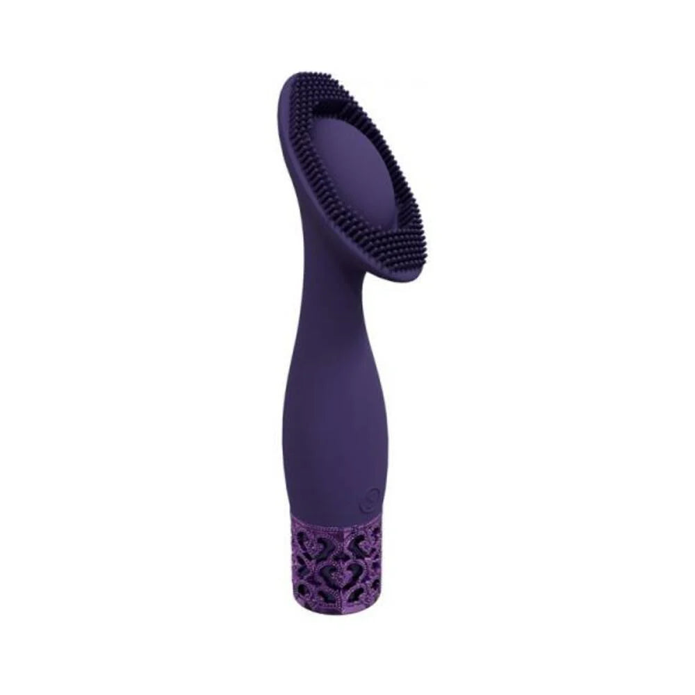 Royal Gems Duchess Silicone Rechargeable Vibrator Purple