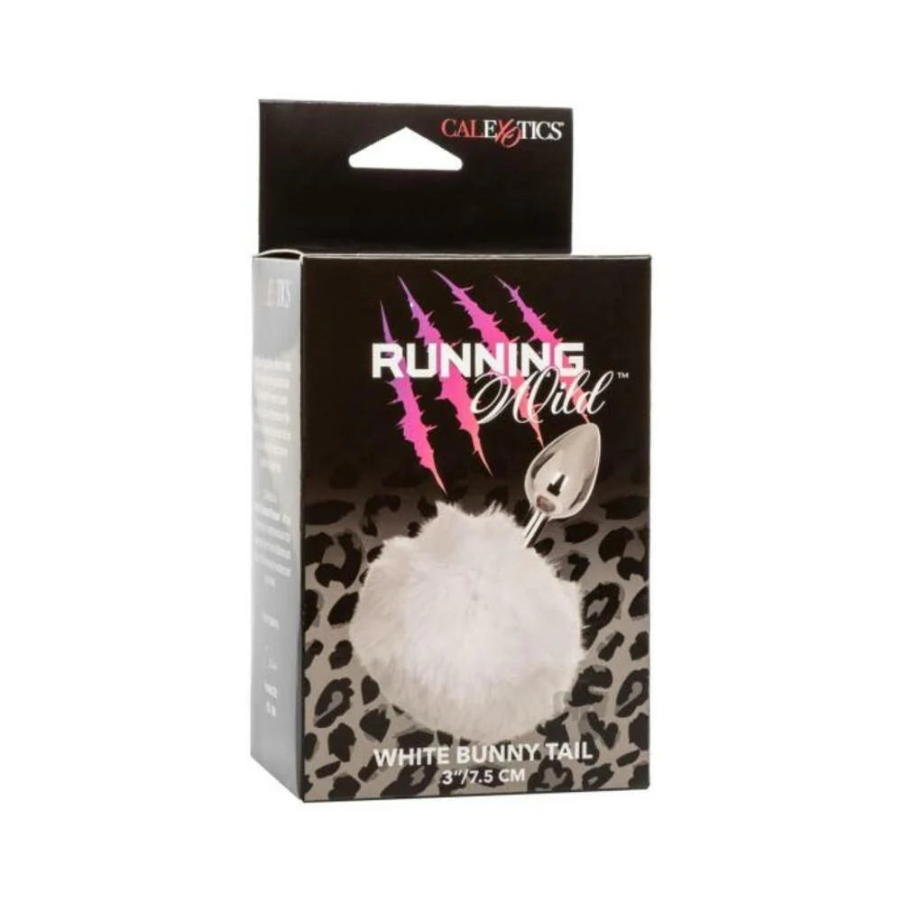 Running Wild White Bunny Tail Anal Probe