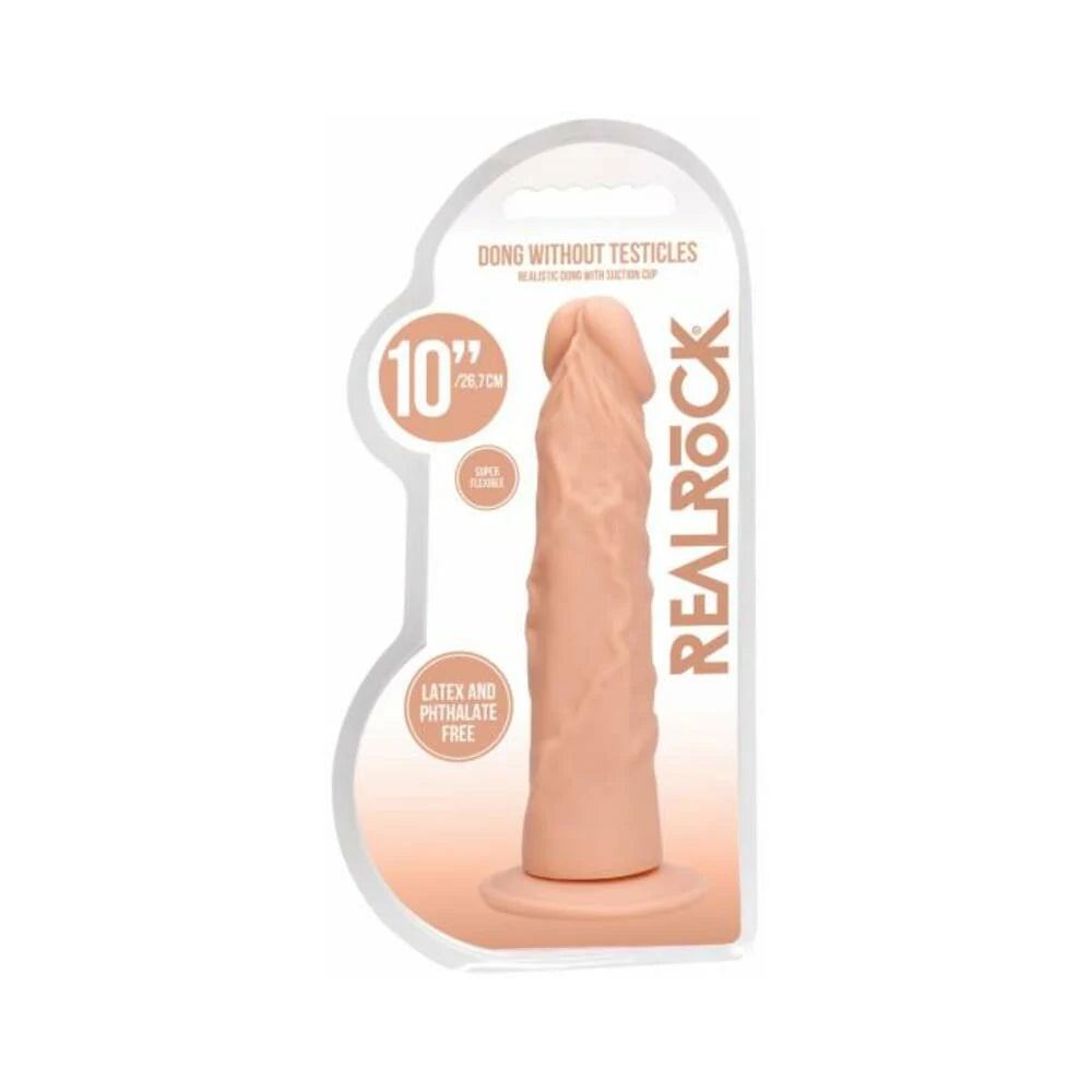 Realrock Skin 10 In. Dildo Beige