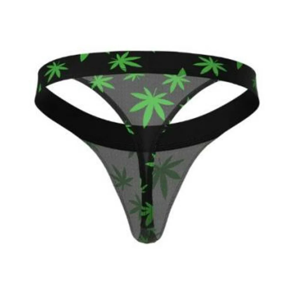 Hazy Dayz Micro Thong Potleaf L/xl