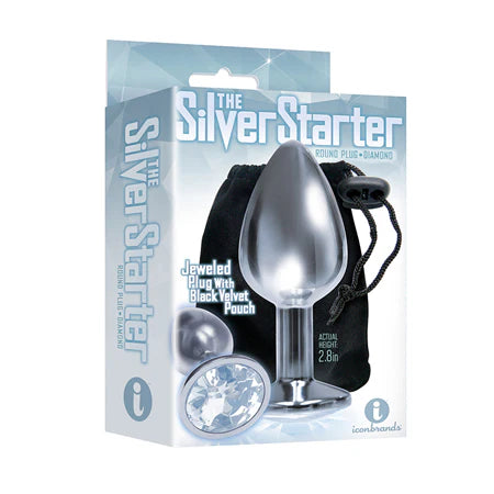The 9 Silver Starter Plug Diamond