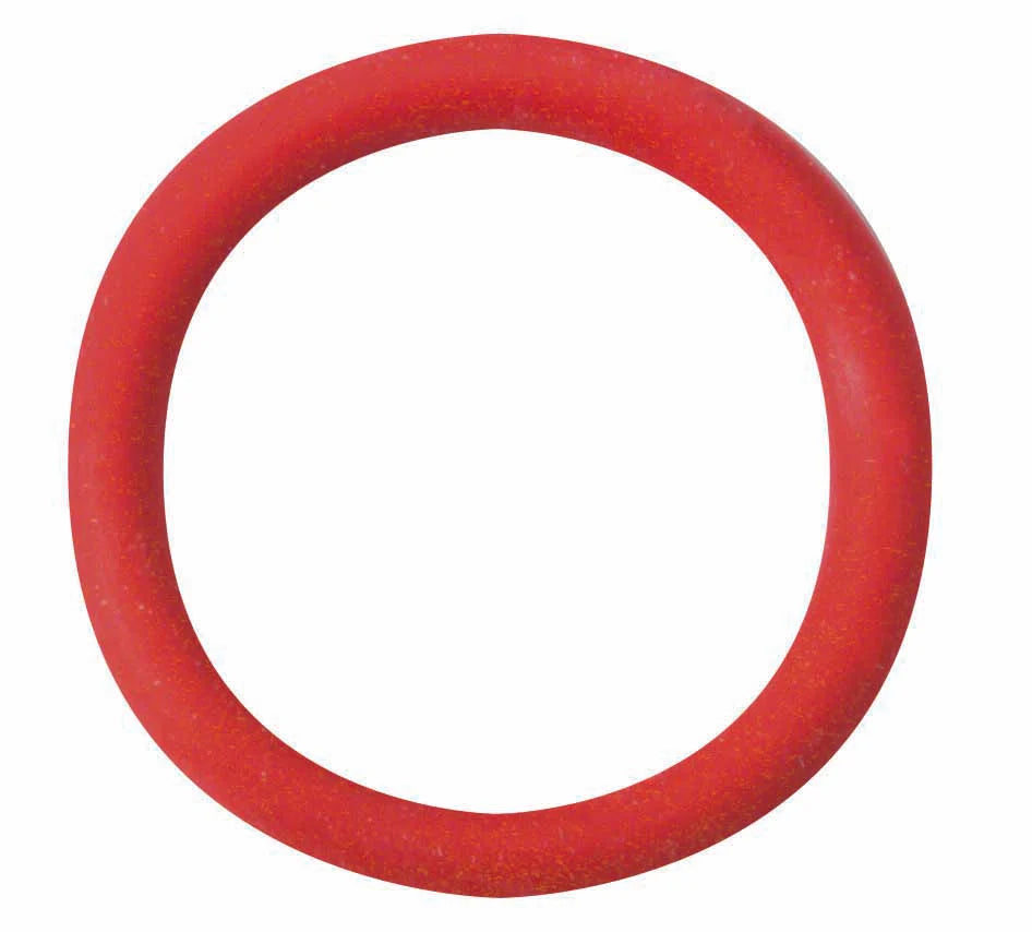 Spartacus 1.25 Rubber Cock Ring - Red