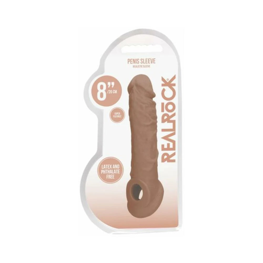 Realrock Penis Sleeve 8 Tan