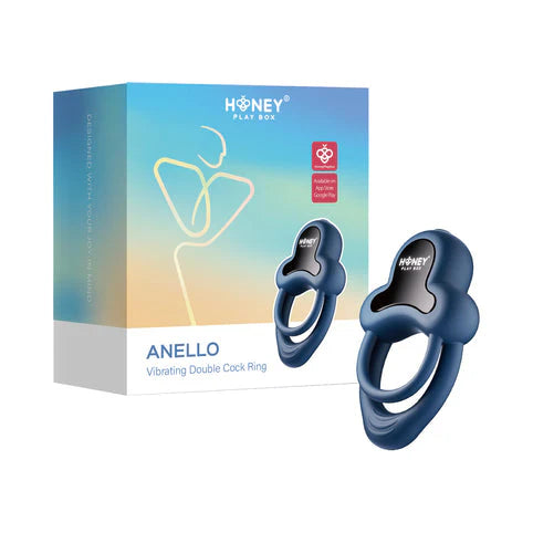 Anello Vibrating Double Cock Ring